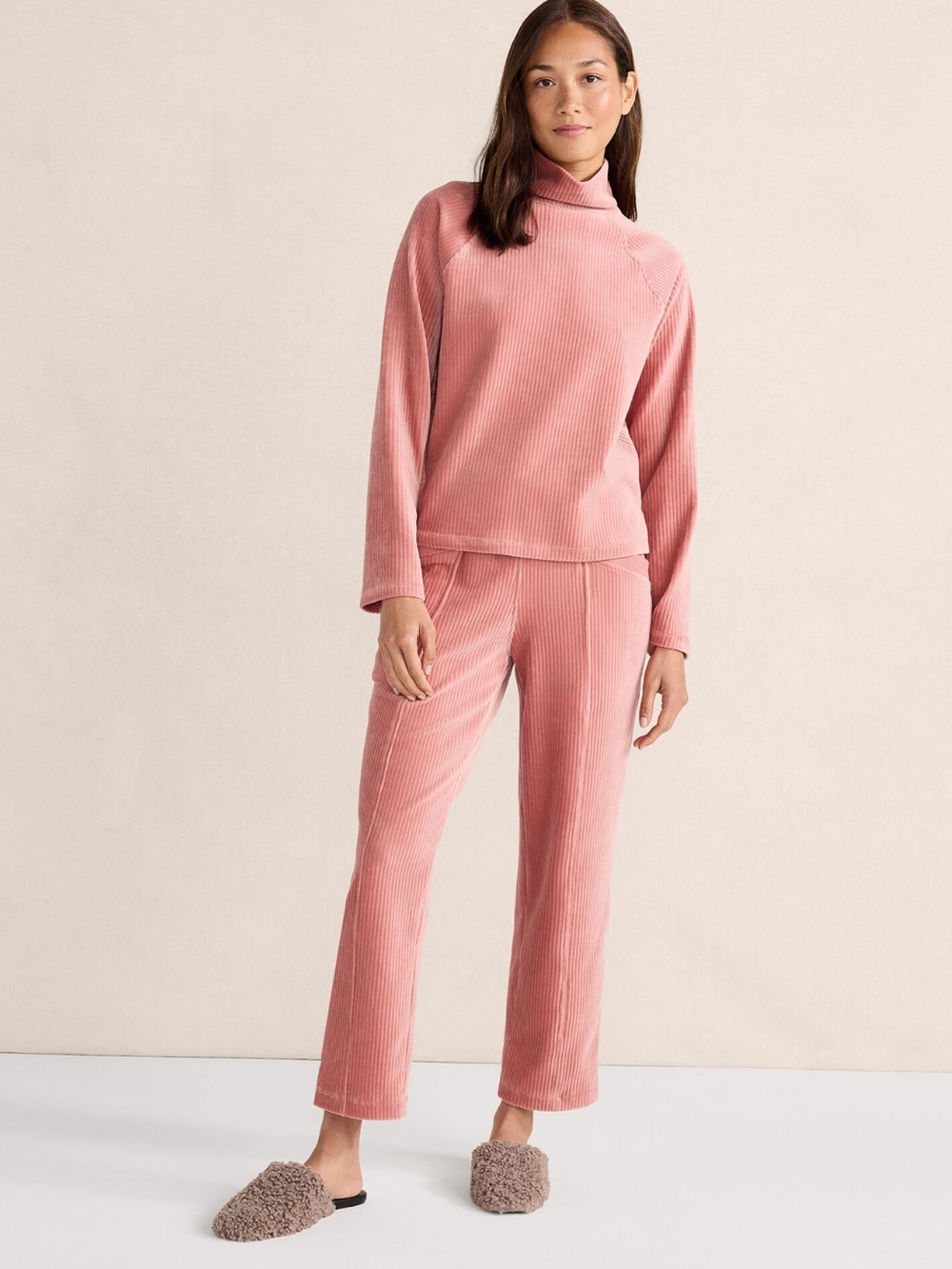 Haven Well Within velour corded pant set